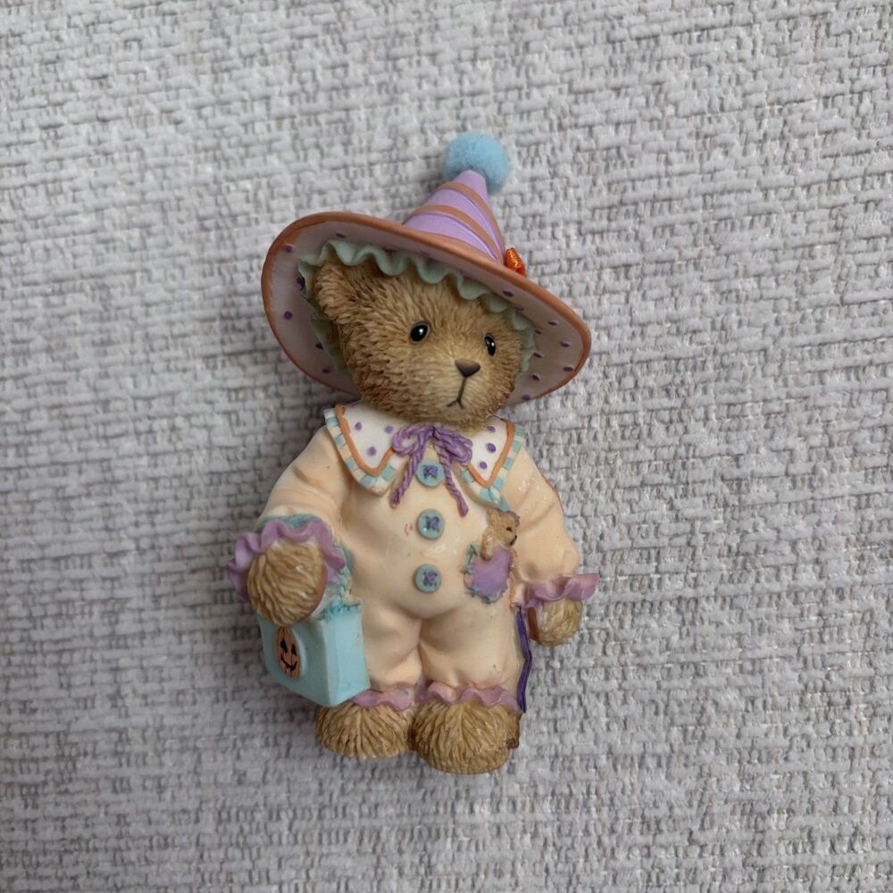 Cherished Teddies 113511 Cora Bear Figure You've Put A Spell On My Heart 2003